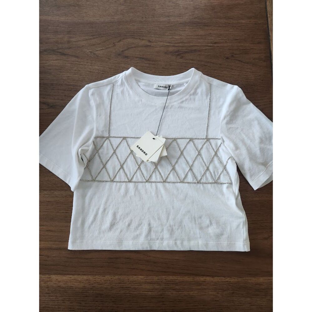 Sandro Diamond Top | Size 0 - Picture 4 of 12